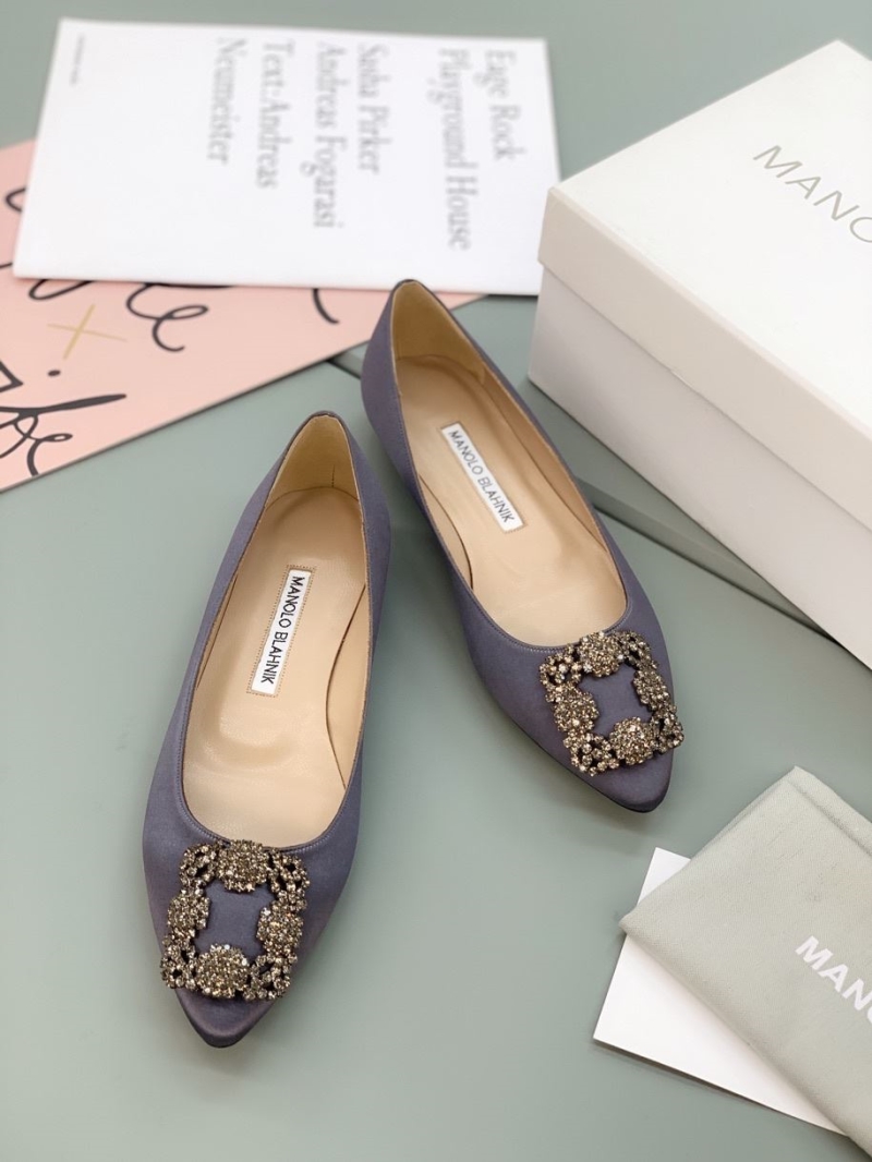 Manolo Blahnik flat shoes